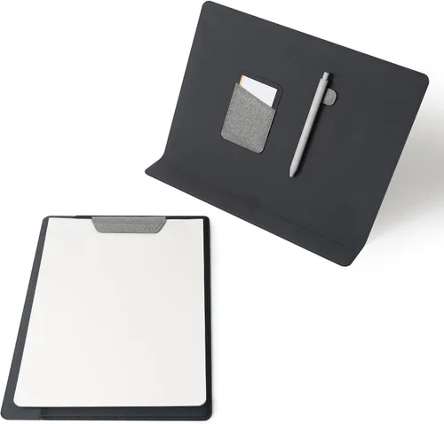 Vista 11 de LHiDS Folio Lite 2.0 con soporte, currículum de cartera de negocios, 3 en 1 con accesorios magnéticos, funciona como cubierta de cuaderno