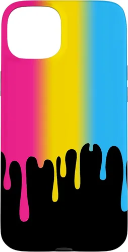 Vista 9 de Pan Pride LGBT+ Colorful Dripping Rainbow Pansexual Case for iPhone 17