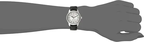 Vista 2 de Bulova Reloj con correa de cuero 96P124 Precisionist Brightwater para mujer, plateado, Reloj de cuarzo