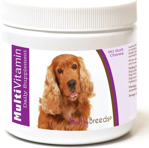 Vista 111 de Healthy Breeds Affenpinscher - Masticables blandos multivitamínicos, 60