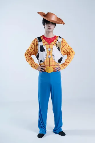 Vista 14 de Disguise Disfraz clásico de Disguise Disney Pixar Toy Story and Beyond Woody para hombre