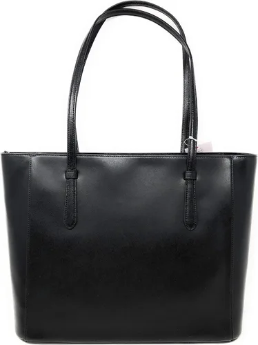Vista 2 de kate spade new york Schuyler Bolso de hombro mediano de cuero negro 001, Negro