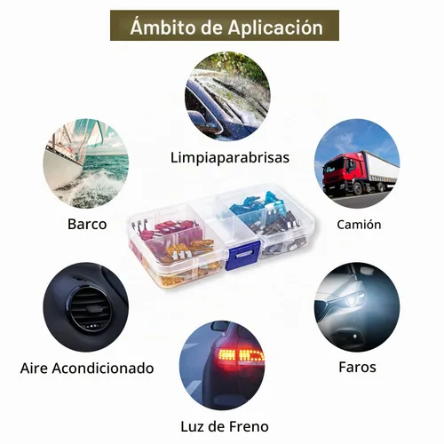 Vista 5 de Fusible Micro3, 5 amperios, 7.5 amperios, 10 amperios, fusible de 15 amperios, aplicable al mantenimiento, reemplazo del automóvil (24 piezas)