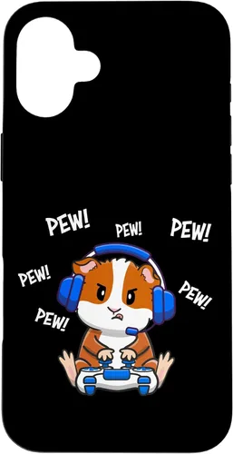 Vista 23 de Girls Boys Wheek Merch Kids Video Gamer Guinea Pig Lover Case for iPhone 17