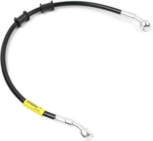 Vista 3 de 270-2400 AN3 1/8 pulgadas 28 grados M10 línea de freno hidráulico para motocicleta manguera de aceite de acero inoxidable trenzado para ATV