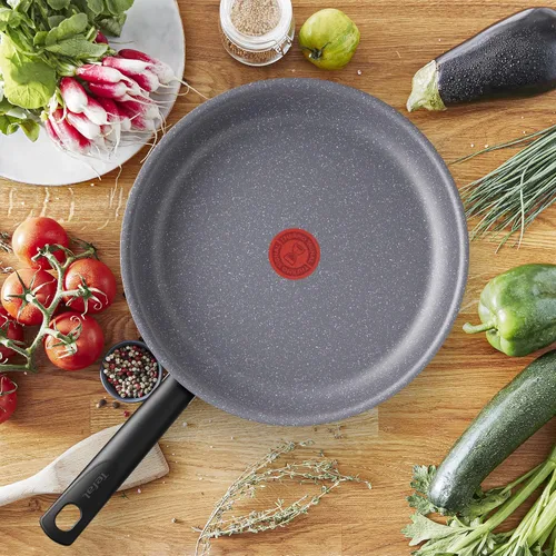 Vista 5 de Tefal Natural On Induction G2800602 - Sartén antiadherente (11.0 in), color gris