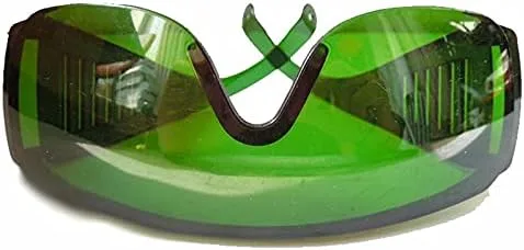 Vista 6 de Gafas de seguridad láser 200-450nm y 800-2000nm 405nm OD4+450nm 808nm 1064nm YAG gafas protectoras con caja