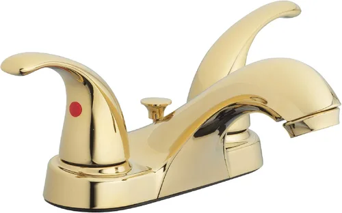 Vista 9 de Aqua Vista 15-B42WP-BN-AV - Grifo para lavabo de baño con dos asas, níquel cepillado