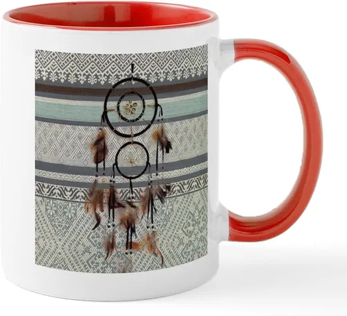 Vista 98 de CafePress Living The Dream Mugs Taza de café de cerámica de 11 oz (11.0 fl oz)