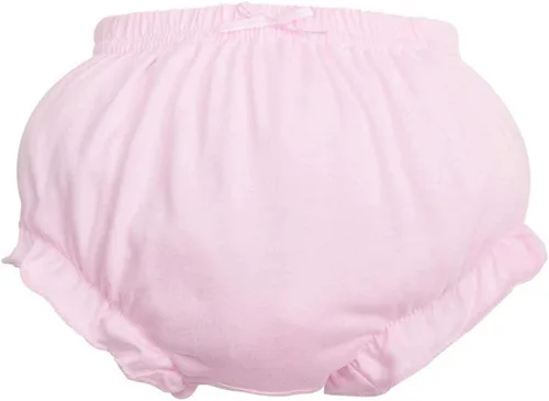 Vista 2 de Fundas de pañales de bebé para niñas recién nacidas de algodón suave con volantes