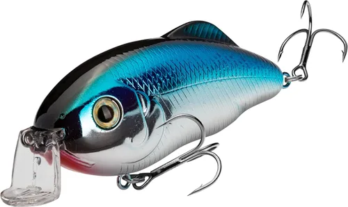 Vista 8 de Strike King Hybrid Hunter Jr Crankbait Fishing Lure, 1/2 oz, Reflective 3D Eyes