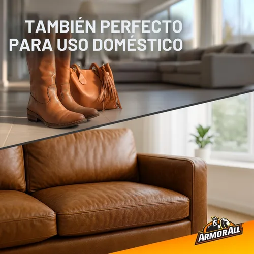 Vista 2 de Armor All - Atomizador para el cuidado del cuero con cera de abejas 18934, 16 onzas -, paquete de 1