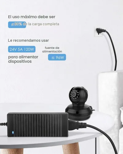 Vista 8 de ALITOVE tira flexible de luces led de 32.8 pies= 10 m de 600 ledes 5050 de luz blanca cálida DC de 24 V