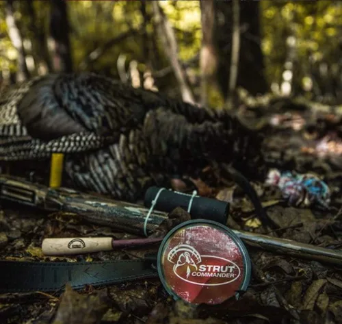 Vista 8 de STRUT COMMANDER Ole Scratch Slate y Cherry Turkey Pot Call