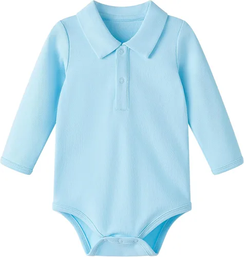 Vista 92 de pureborn Mameluco de algodón súper suave para bebés niños y niñas de 0 a 24 meses