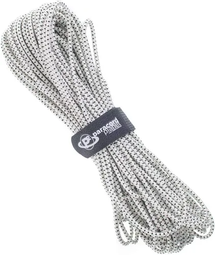 Vista 8 de PARACORD PLANET Cuerda de choque elástica – Cordones de nailon elásticos – Uso para kayaks, correa de remolque y más – Cuerda elástica, grado marino