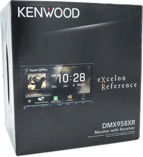 Vista 7 de KENWOOD DMX958XR EXCELON Referencia 6.8 pulgadas Full HD Capacitiva Pantalla Táctil Receptor Estéreo para Coche, Wireless Apple Carplay/Android