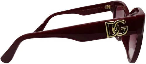 Vista 3 de Gafas de sol Dolce & Gabbana DG 4407 F ajuste asiático 30918H Burdeos, Bordeaux, 5319140