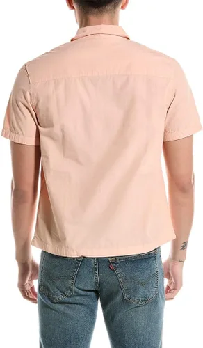 Vista 2 de AG Adriano Goldschmied Men's Foster Short Sleeve Shirt Shitake ligero