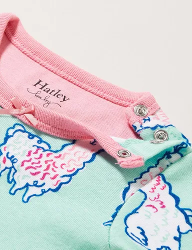 Vista 2 de Hatley Conjunto de pijama de manga larga de algodón orgánico para bebés y niñas
