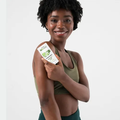 Vista 6 de Schmidt's Desodorante vegano sin aluminio, bergamota y lima, 4 unidades para mujeres y hombres, con protección contra olores las 24 horas
