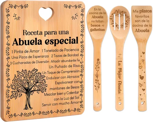 Vista 10 de Regalos de cumpleaños número 30 para mujeres – Regalos de cumpleaños número 30 para hombres, tabla de cortar, hecha de bambú grabada "Year 1995 News