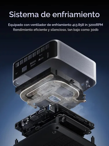 Vista 6 de MINISFORUM Mini PC M1 Pro Barebone