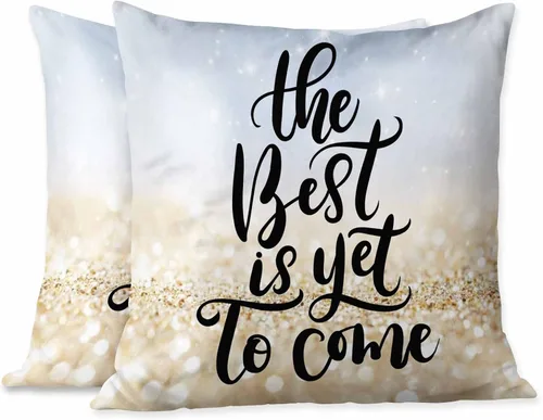 Vista 9 de Fundas de almohada decorativas amarillas de abeja de miel con textura abstracta sin costuras de 18 x 18 pulgadas, fundas de almohada para sofá cama