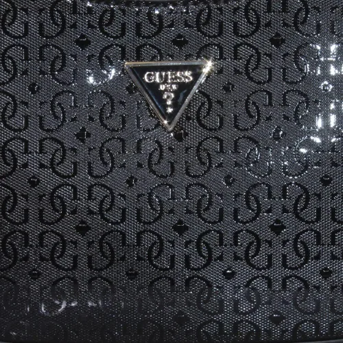Vista 8 de GUESS Alexie Top - Bolso de hombro con cremallera, Estampado negro floral