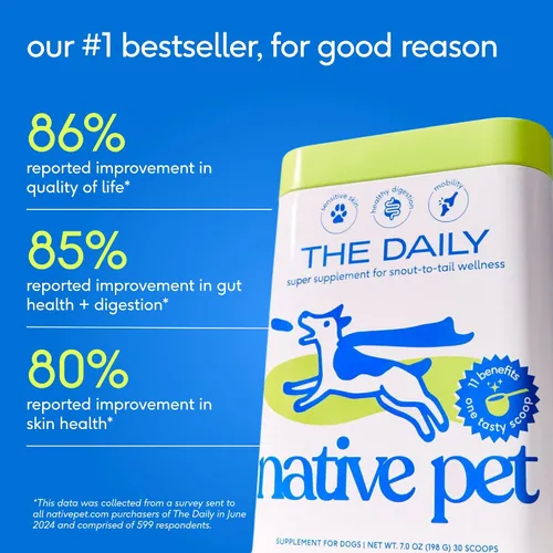 Vista 6 de Native Pet The Daily Dog Vitaminas y suplementos - Multivitamínico para El diario