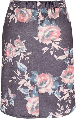 Vista 4 de Wenseny Faldas de tubo hasta la rodilla para mujer, faldas de tubo elásticas, midi, entalladas, con cordón, vestidos diarios