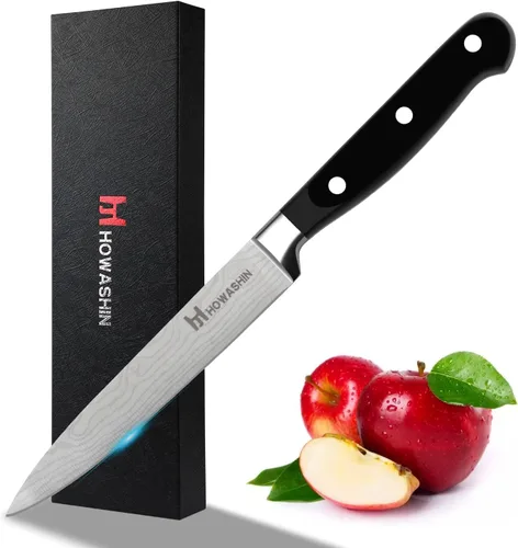Vista 69 de Cuchillo de chef de 6 pulgadas, cuchillos de cocina, deshuesado de acero inoxidable alemán de alto carbono, cuchillo profesional para carne, aves