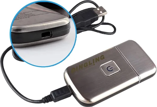 Vista 5 de Maquinilla de afeitar eléctrica ultra fina recargable para hombre, mini recortadora eléctrica de barba para cuidado facial, afeitadora de viaje USB