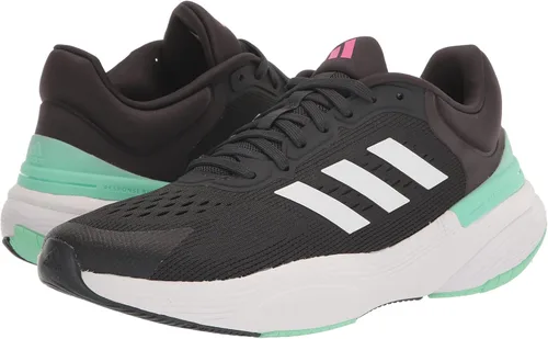 Vista 7 de adidas Response Super 3.0 - Tenis de correr para mujer, Core Black - Cloud White - Carbon