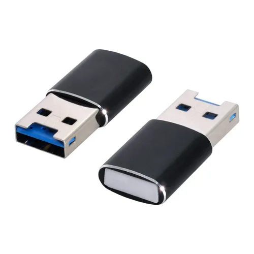 Vista 8 de CY Mini tamaño USB 3.0 a Micro SD SDXC lector de tarjetas TF con micro USB 5pin OTG adaptador para tableta / teléfono celular
