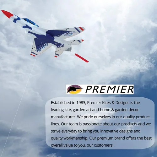 Vista 8 de Premier Kites Cometa Jet 3D - F16 Thunderbird