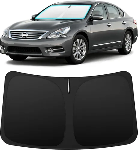 Vista 130 de INSAUTO Accesorios para parasol de parabrisas de ajuste personalizado para Acura RDX 2019-2026, parasol plegable para ventana delantera, reflector