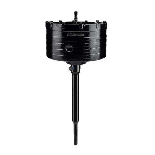 Vista 41 de Mollom Sierra perforadora para hormigón SDS Plus de 8.661 in, cortador de agujeros de alta resistencia con broca de posición central de 4.331 in