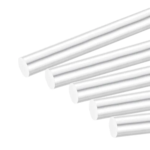 Vista 10 de MECCANIXITY Varilla redonda sólida de aluminio de 0.059 in de diámetro, 11.811 in de longitud, para manualidades, paquete de 10