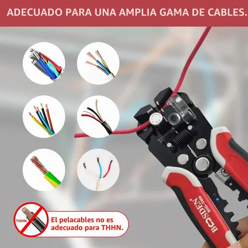 Vista 7 de BOOSDEN Herramienta pelacables automática autoajustable 3 en 1