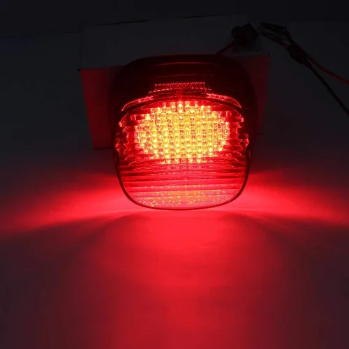 Vista 8 de Eagle Lights Luz Trasera Roja Intermitente LED de Mejora para Harley Davidson Sportster/Softail/Touring/Dyna