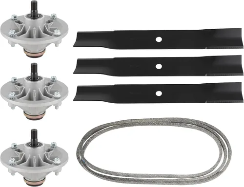 Vista 36 de SCITOO Kit de reconstrucción de cubierta, 42 piezas de cubierta de cortacésped compatible con Poulan Pro PP19A42 PB185A42 PB195H42LT PB20H42YT, 1