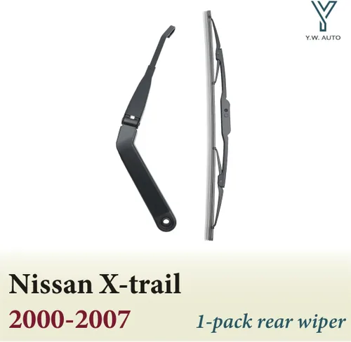 Vista 2 de YW AUTO - Limpiaparabrisas trasero compatible con Nissan X-trail 2000-2007