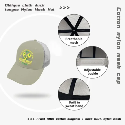 Vista 7 de Baseball Caps Pickleball is Retire Ment Plan Baseball Cap, Vintage Caps for Men