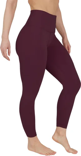 Vista 23 de 90 Degree By Reflex - Leggings de yoga con cintura alta, control de abdomen, pantalones de 7/8
