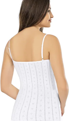 Vista 42 de VAVONNE Camiseta sin mangas tipo camisola para mujer, toda de algodón, aireada, suave y cómoda
