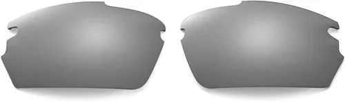 Vista 2 de Walleva - Lentes de repuesto polarizadas de titanio negro para gafas de sol TIFOSI Jet
