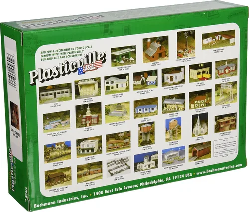 Vista 2 de Bachmann Trenes - PLASTICVILLE U.S.A. EDIFICIOS – KITS CLÁSICOS - GRANERO LÁCTEO - Escala O