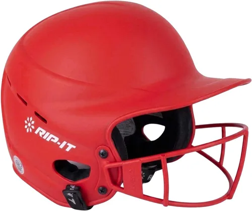 Vista 18 de Casco mate sóftbol Rip-It Vision Pro Mate negro