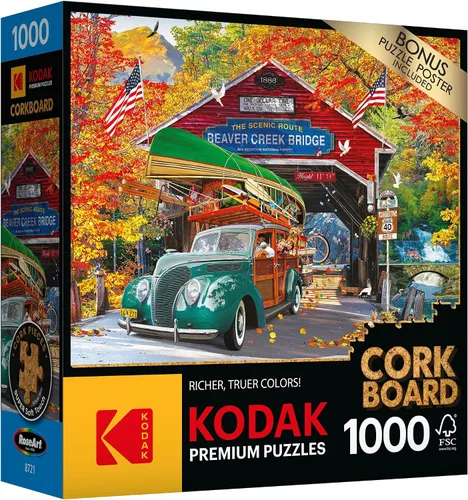 Vista 12 de RoseArt - Kodak Premium Cork - Inside The Gardener's Shed - Rompecabezas de 1000 piezas para adultos